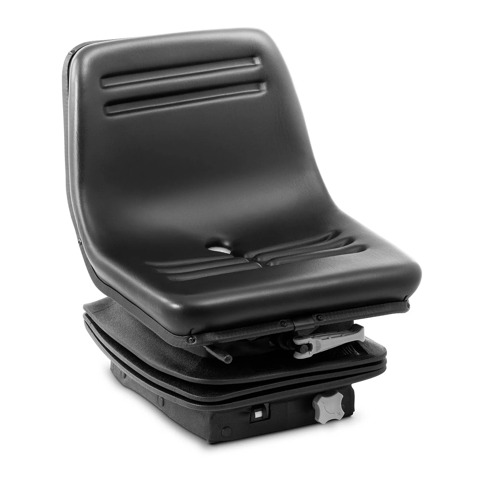 Siège de tracteur 40 x 30cm suspension 70mm ajustable siège de tracteur agricole fauteuil de tracteur siège de micro tracteur  14_0005612