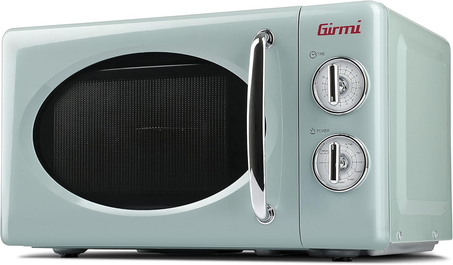 Girmi FM21 Four micro-ondes combiné, design vintage, 20 litres, 700 + 800 W