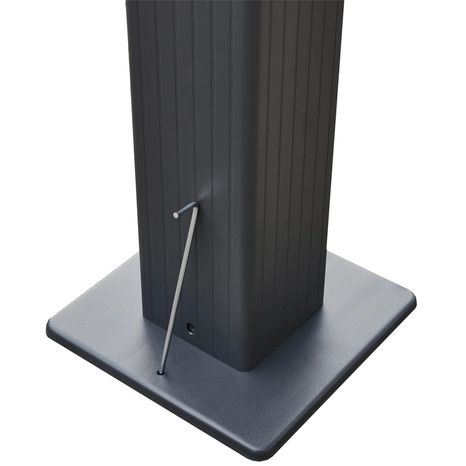 Pergola autoportante 3 × 3m CASSIS grise - structure aluminium Happy Garden