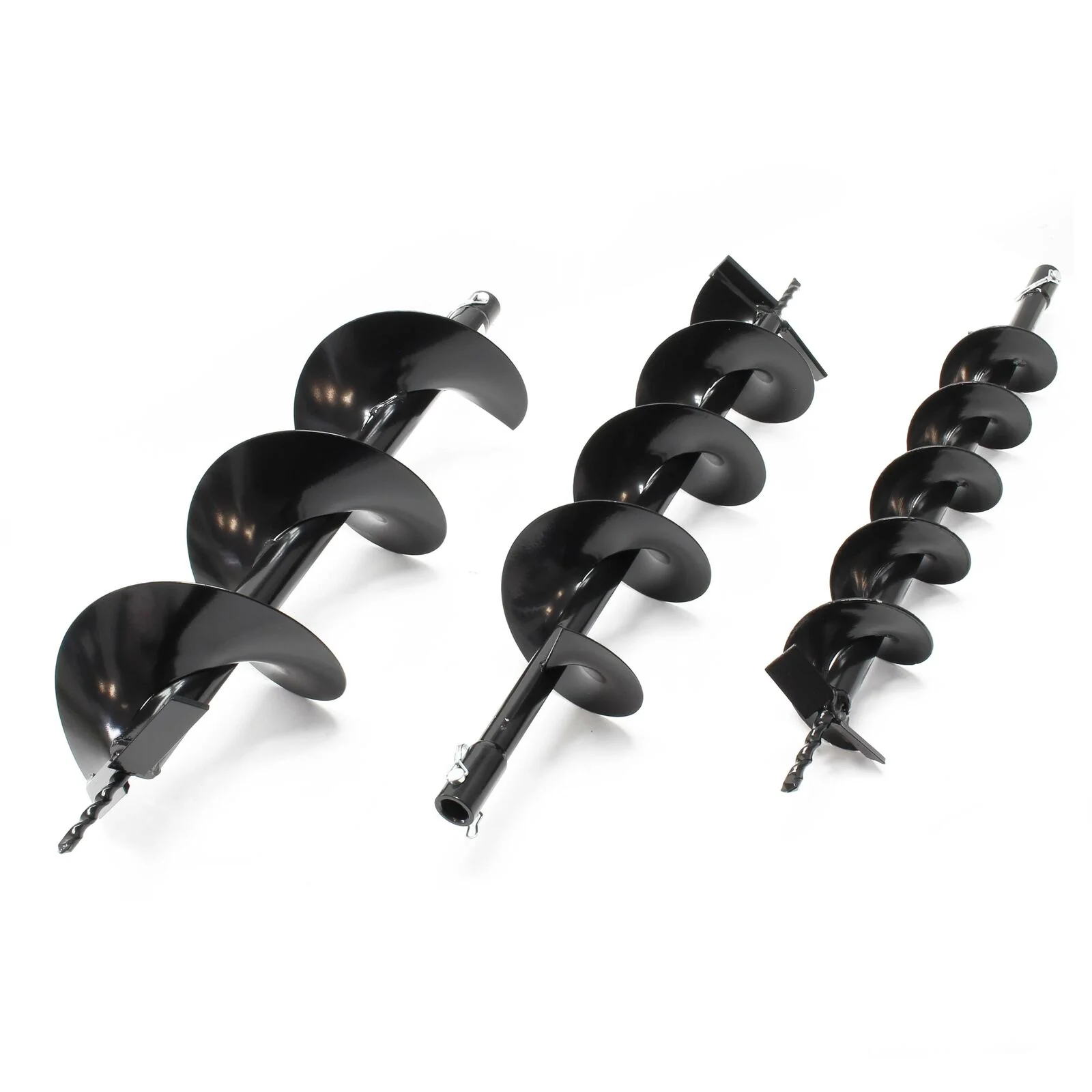 Tarière thermique en set 63,3 ccm 3 cv foret 100 mm 150 mm 200 mm perceuse sol 16_0001568