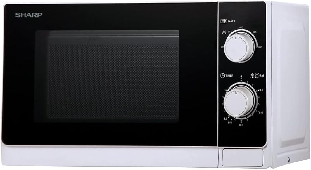 Sharp Home Appliances R-200BKW micro-onde Comptoir 20 L 800 W Noir