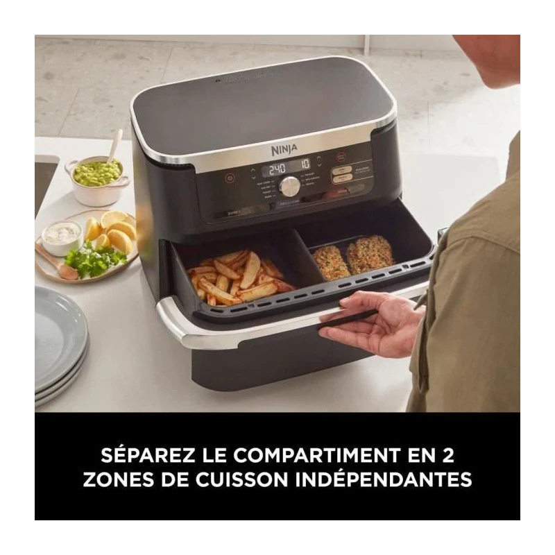 Friteuse Sans Huile - Af500eu - Foodi Flex - Noir - Ninja