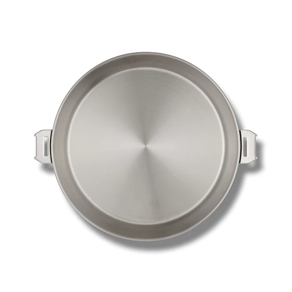 Lot de 3 poêles inox Evolution 20, 24, 28 cm et 1 manche amovible  Beka