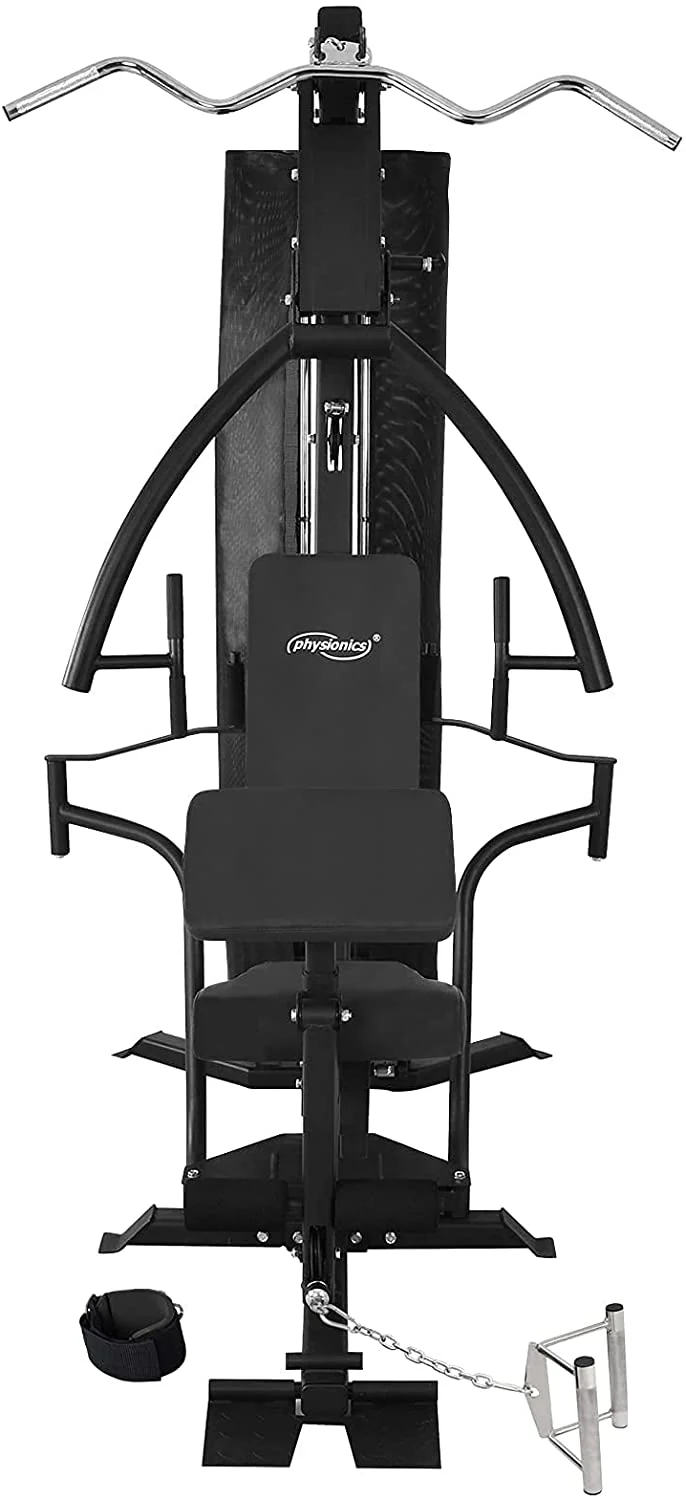 Station de musculation multifonction avec poids de 65,7 kg presse de poitrine butterfly preacher curl barre latissimus cbles banc d haltérophilie complet appareil de fitness gym 01_0000177