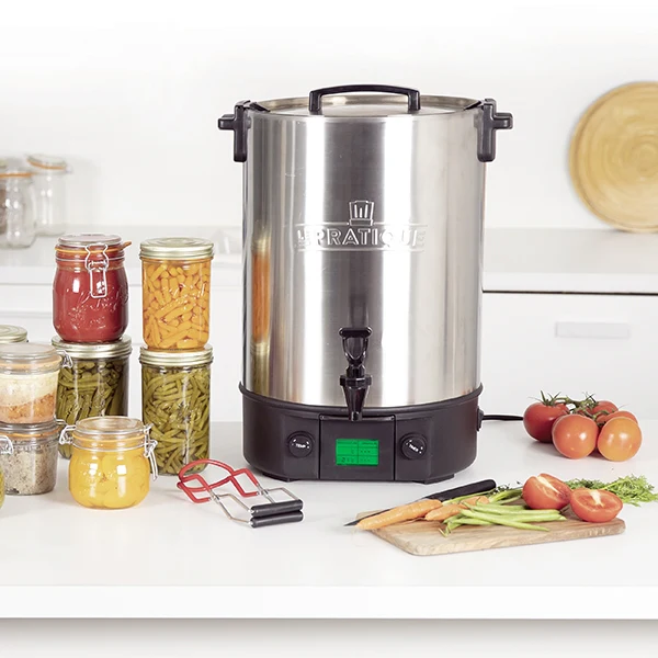 Stérilisateur inox électrique 30 litres automatique 2200 W Le Pratique