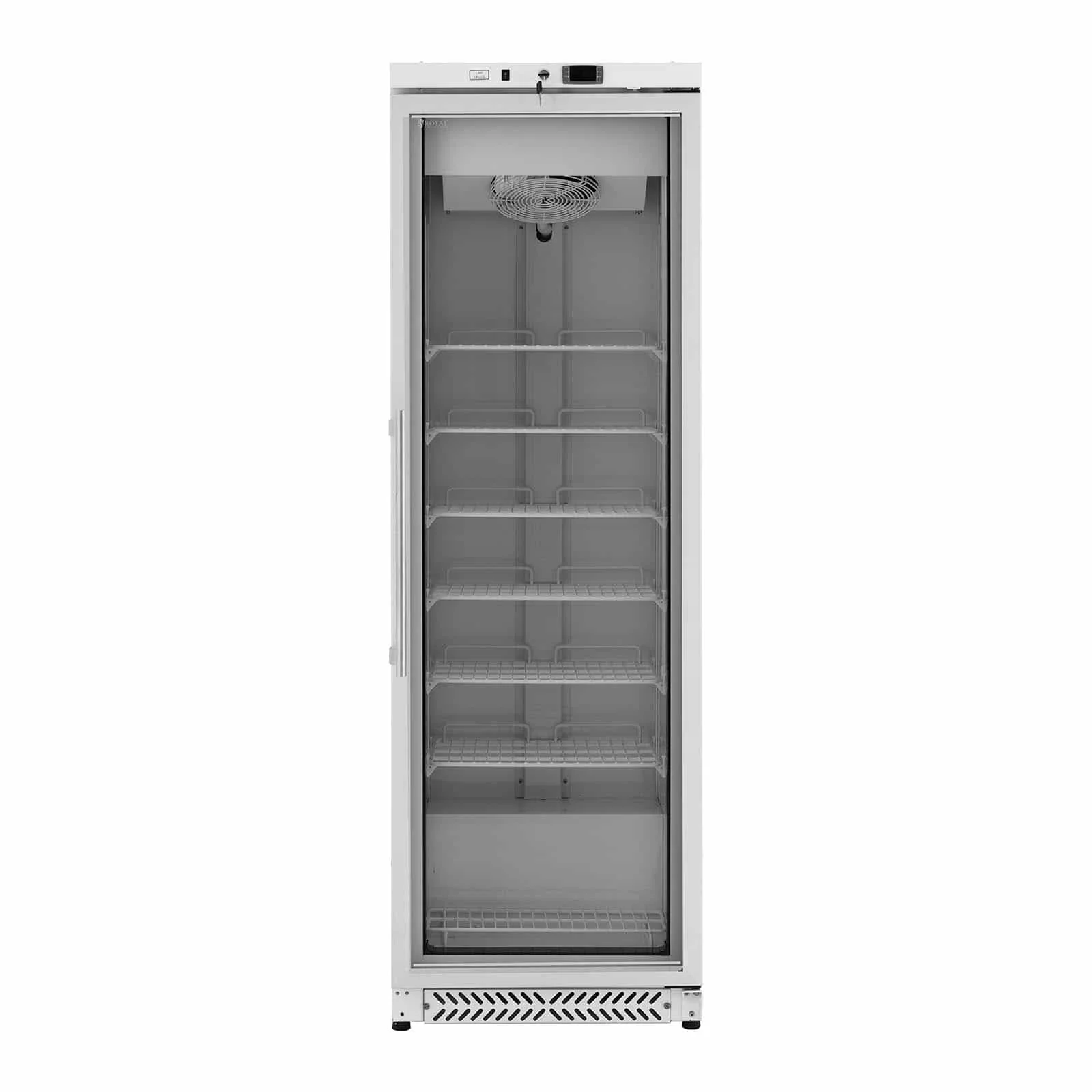 Grand congélateur armoire vertical grande capacité réfrigérantR290 (volume: 380litres, puissance: 425watts, porte à double vitrage) 14_0005264