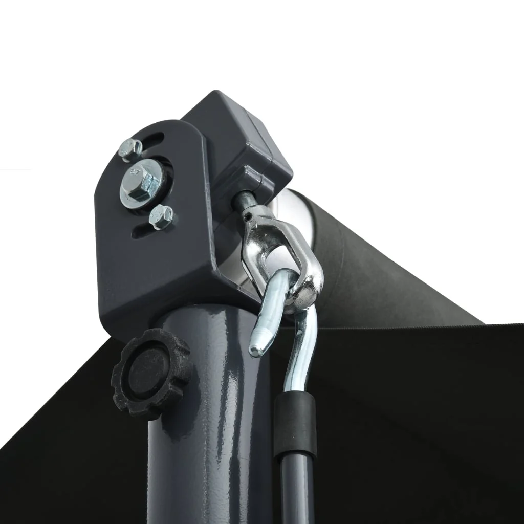 Auvent imperméable sur pied 300 x 300 cm anthracite 02_0007476