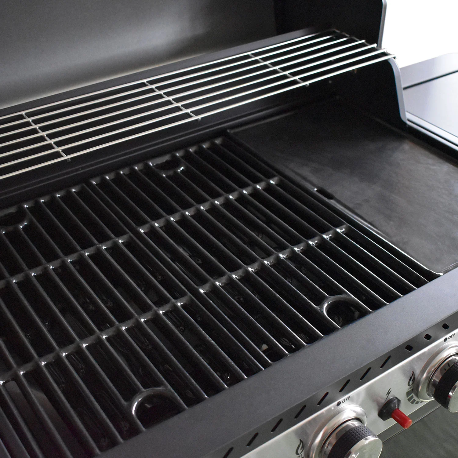 Barbecue au gaz FIDGI 4 avec desserte Cook'in Garden