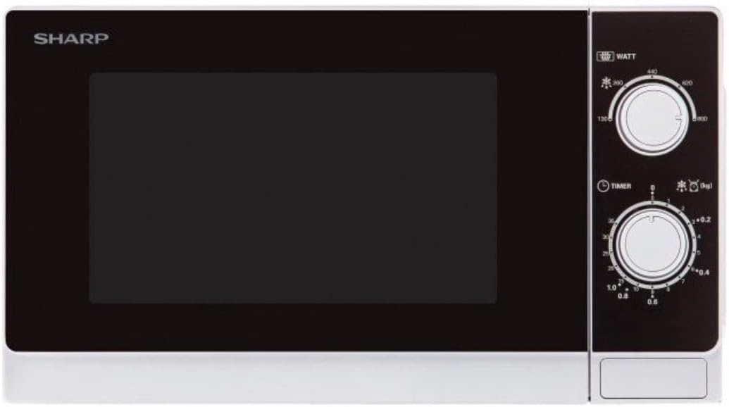 Sharp Home Appliances R-200BKW micro-onde Comptoir 20 L 800 W Noir