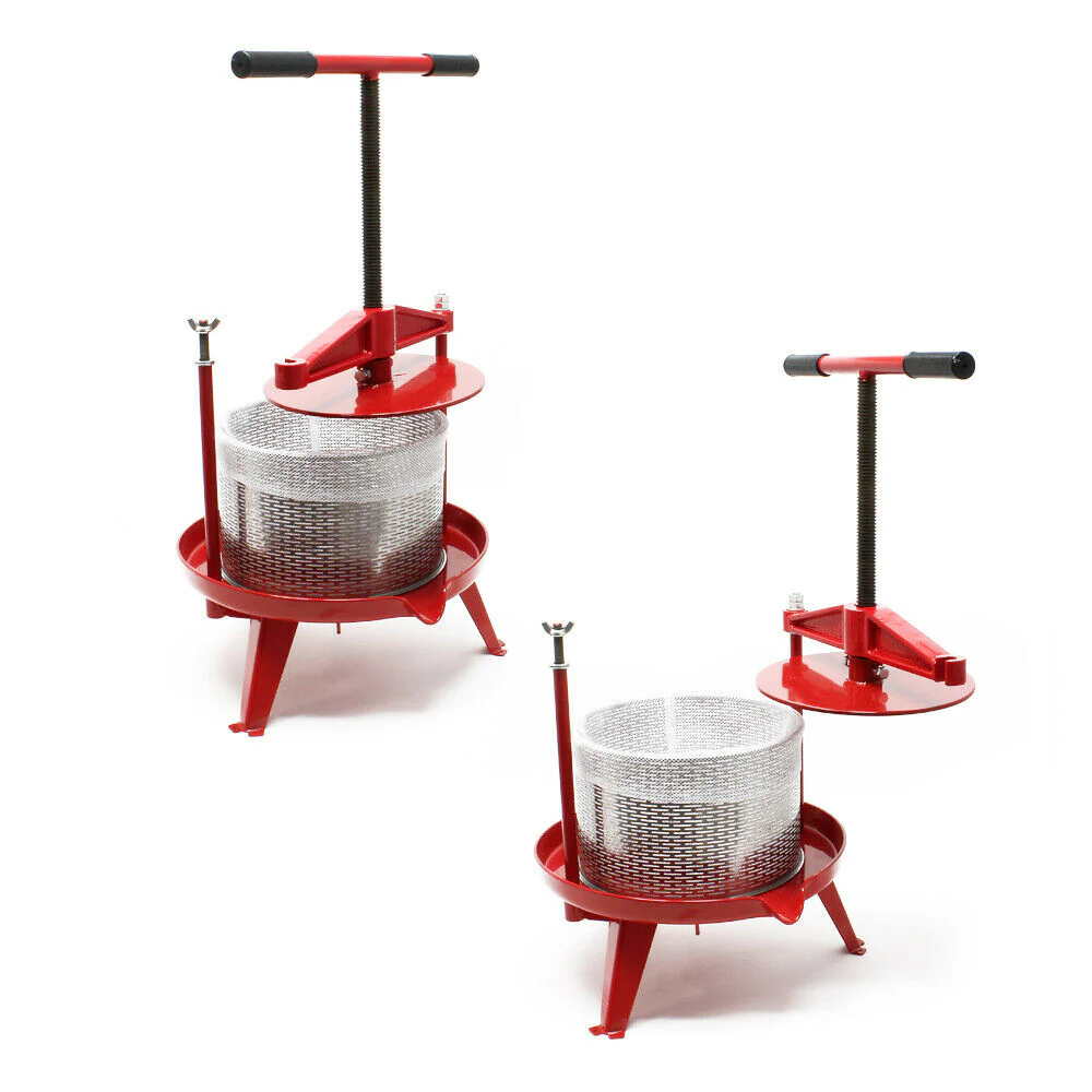 Presse-fruits à vis en acier inoxydable 14 litres 16_0002899