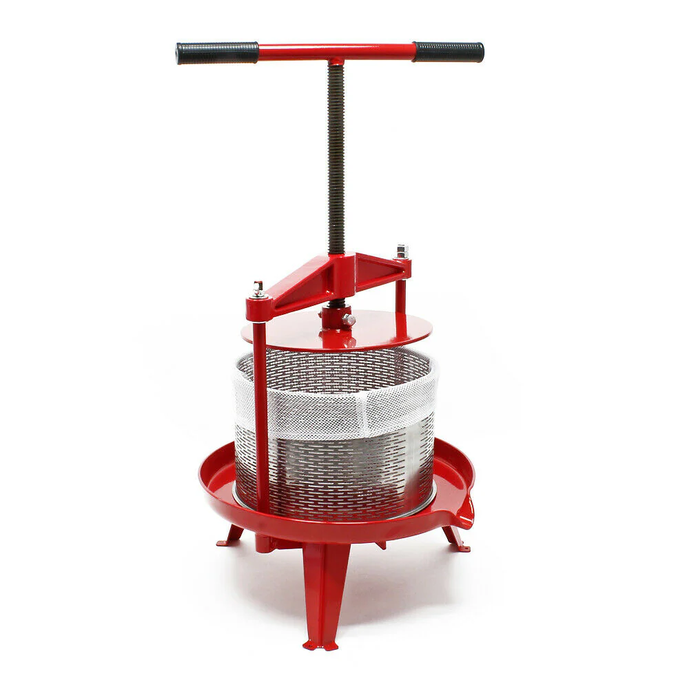 Presse-fruits à vis en acier inoxydable 14 litres 16_0002899