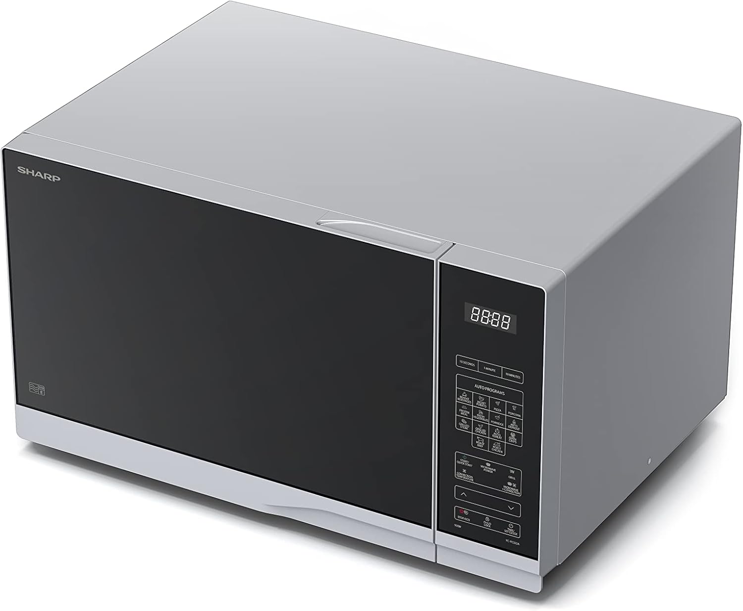 Sharp YC-MG252AE-B, Four micro-ondes, Noir de 25 litres avec gril
