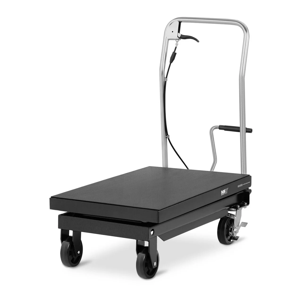 Table élévatrice mobile 500 kg acier noir 14_0003719
