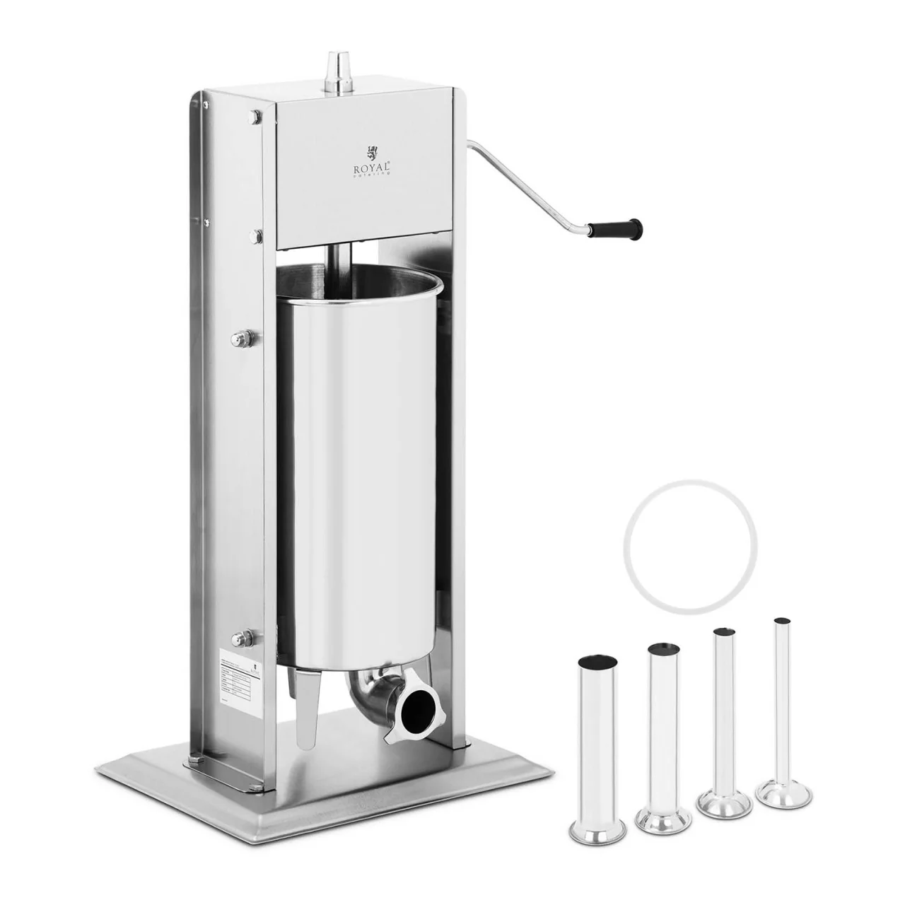 Poussoir à saucisse vertical 4 tubes de remplissage 15 litres 14_0003129