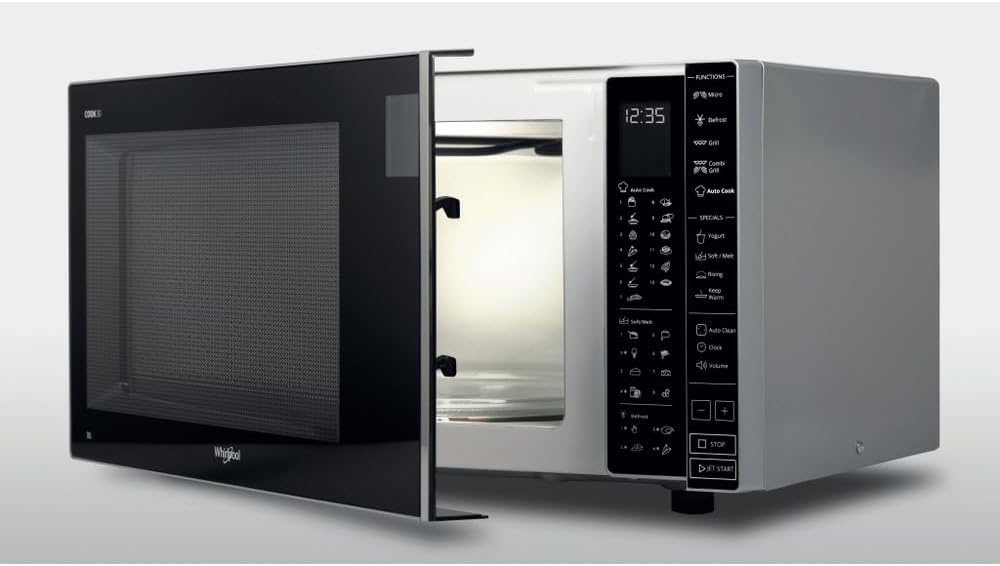 Whirlpool MWP 303 SB Four à micro-ondes, 30 litres, argent/noir