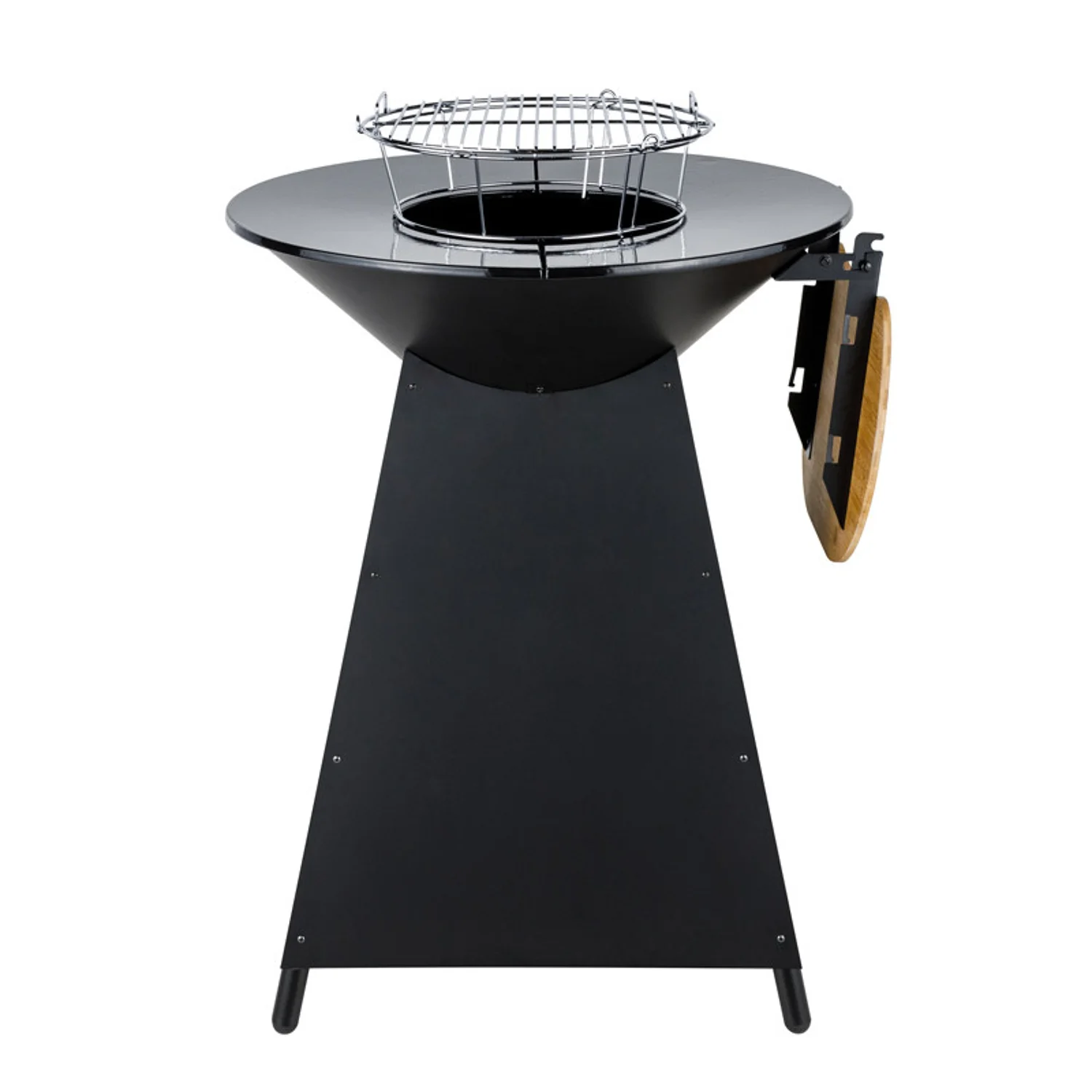 Brasero de cuisson au charbon avec plaque en fonte émaillée Somagic