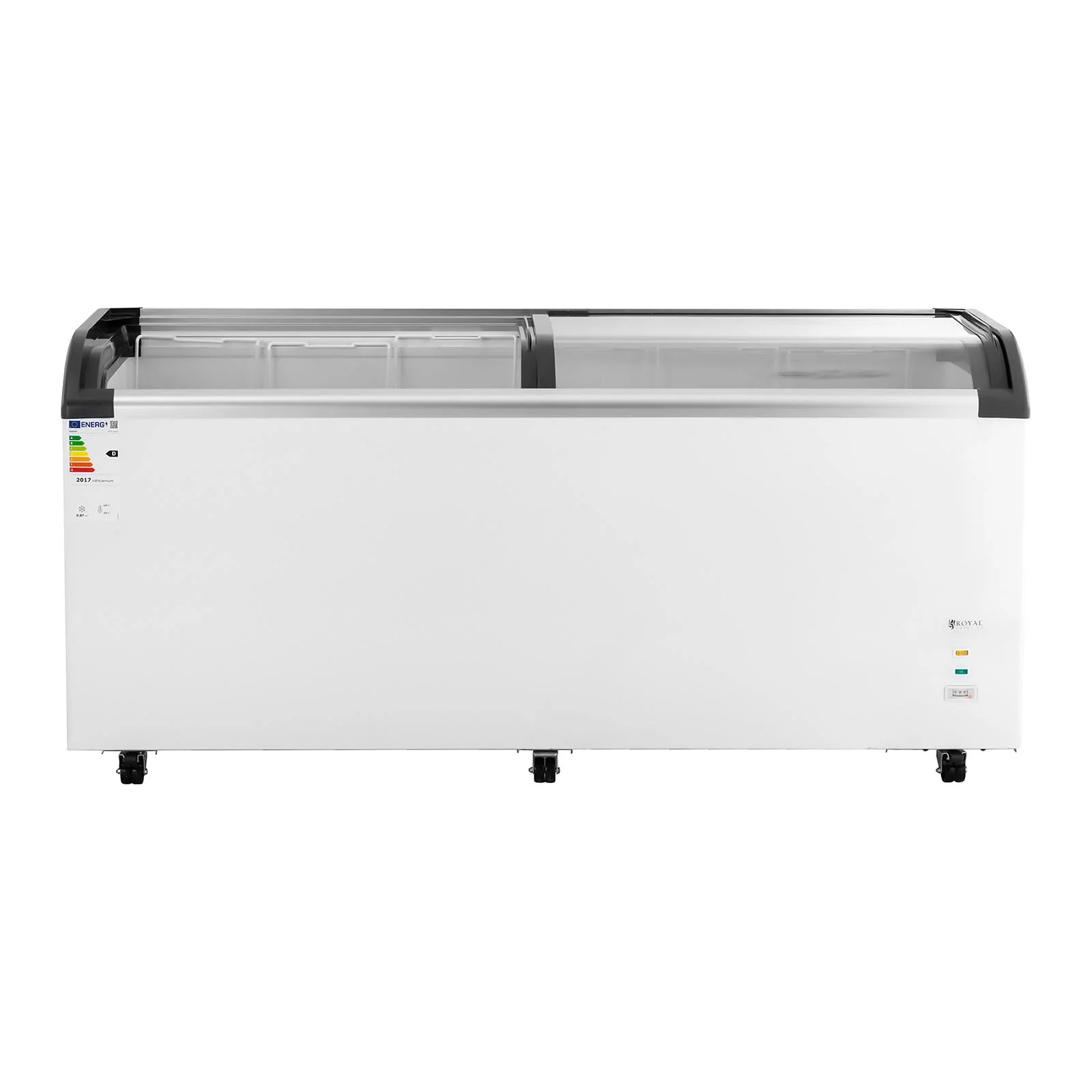 Grand congélateur coffre bahut horizontal professionnel (volume: 545litres réfrigérant: r290, puissance: 252watts, plage de température: -30 – 5°c, matériaux: acier/aluminium) 14_0005271