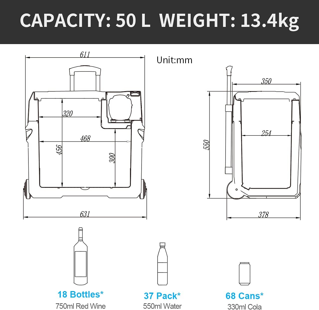 Alpicool CX30 30L Réfrigérateur de Voiture portable congélateur et réfrigérateur, Glaciere lectrique à Compression pour Maison, dortoir, Camping