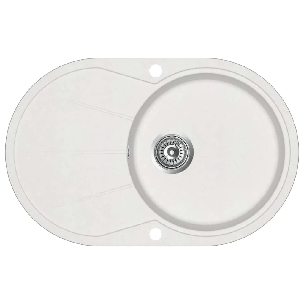vier de cuisine seul lavabo 78 x 50 cm ovale granit blanc 02_0002352