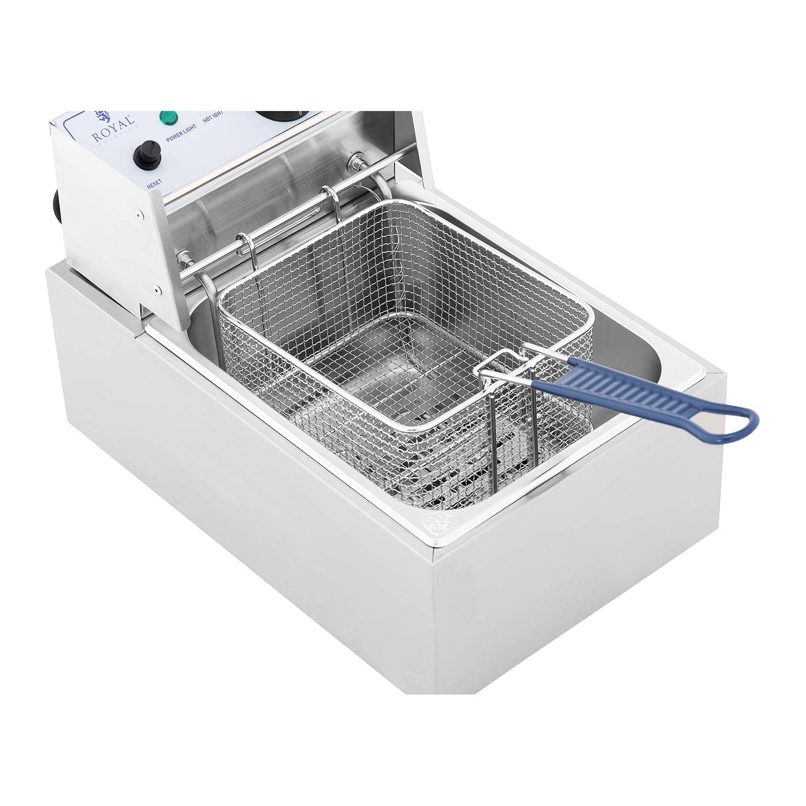 Machine à churros chichis poussoir presse appareil professionnel (5 litres, 5 douilles, acier inoxydable, 2500 w) 14_0004890