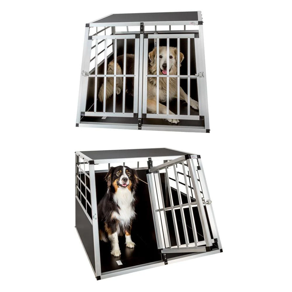 Cage de transport pour chien double dos droit 97 x 90 x 69,5 cm 3708144/2