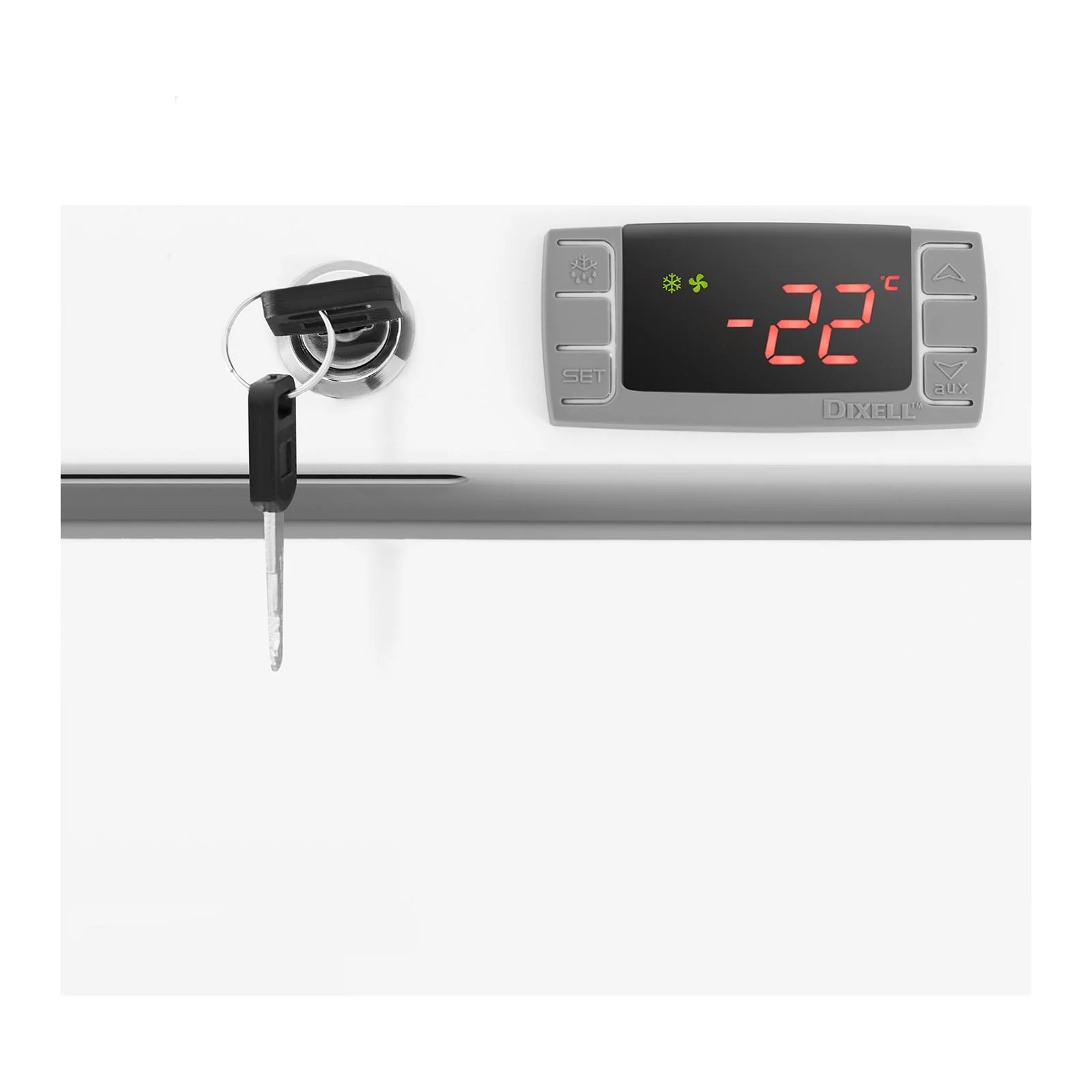 Congélateur armoire - 590 litres réfrigérant blanc 14_0005261