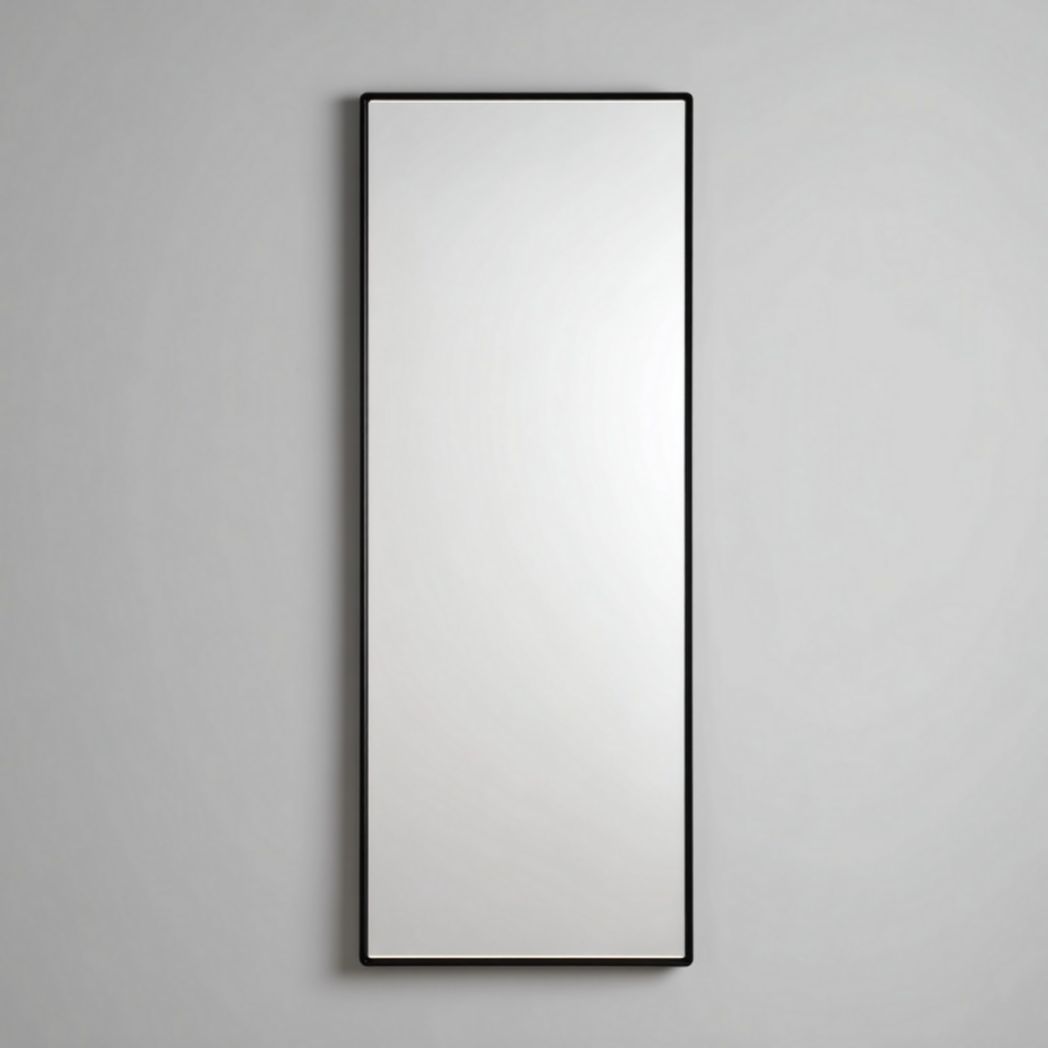 Miroir mural rectangulaire plein pied