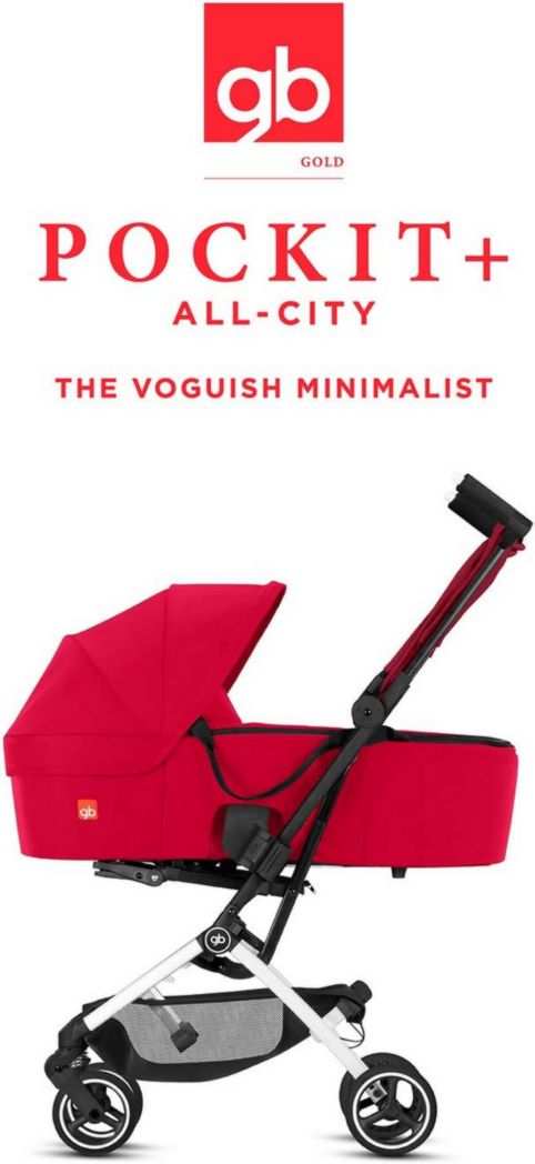 Poussette tout-terrain gb Gold Pockit+, ultra-compacte, de 6 mois à 22 kg (environ 4 ans), bleu nuit