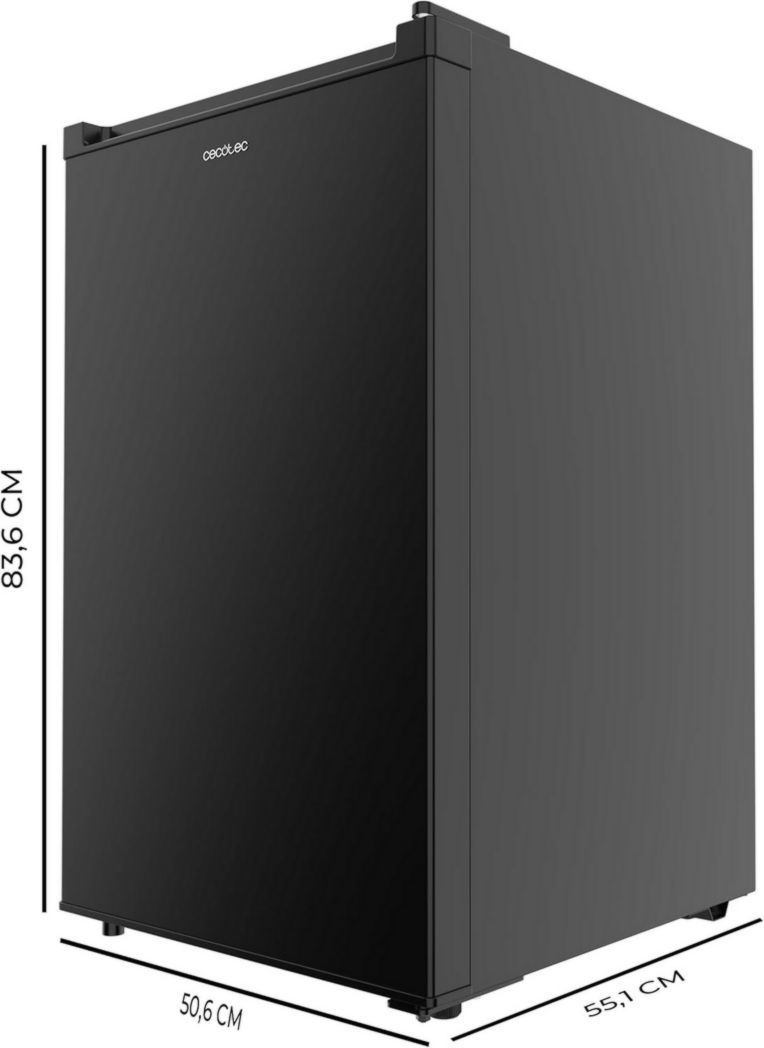 Congélateur vertical en acier inoxydable Cecotec Bolero CoolMarket TF 87 87 litres. Congélateur vertical en acier inoxydable de 83,6 cm de haut et 50,6 cm de large avec une grande capacité et une classe énergétique E.