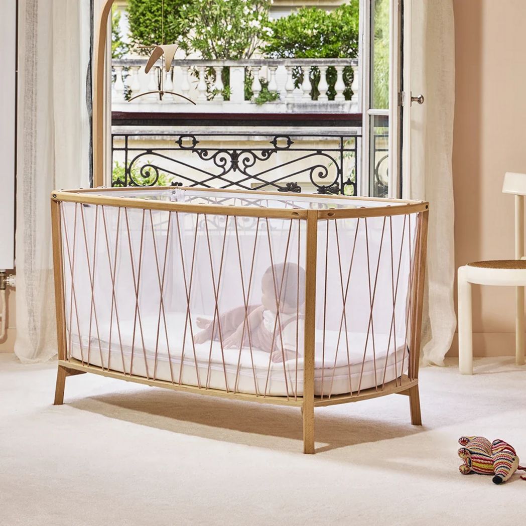 Lit bébé KIMI avec matelas et surmatelas