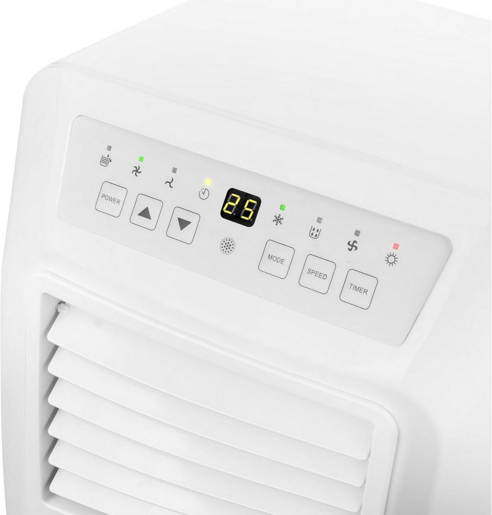 Climatiseur portable Tristar AC-5560, 10 000 BTU et 2,9 kW, fonctions de refroidissement, de déshumidification, de ventilation et de chauffage