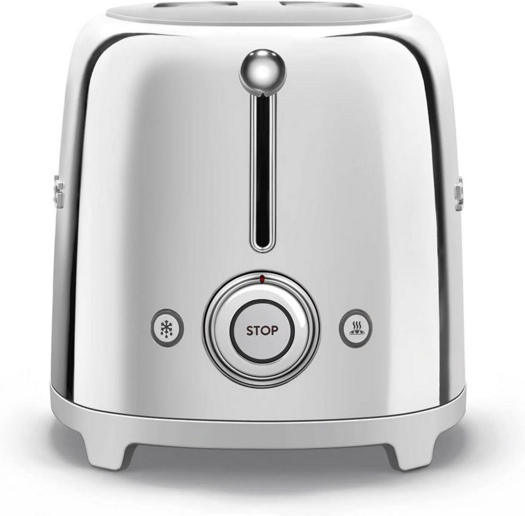 Smeg KFL03SSUK et TSF01SSUK – Bouilloire chromée et grille-pain deux tranches – Modèle Kettle 2017