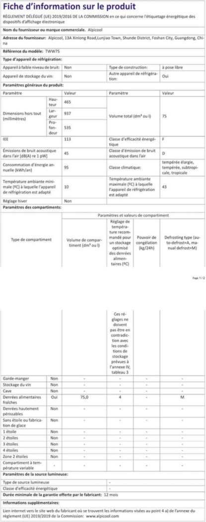 Glacière électrique double zone AAOBOSI 115 L, compresseur WiFi, 12 V/24 V et 100-240 V, pour camping, -20 °C à 20 °C, pour voiture, camion, bateau, camping, caravane, voyage, maison