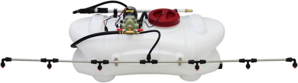 Pulvérisateur agricole pour quad ATV, rampe de 100 L avec 6 buses, pulvérisateur 12 V et accessoires - Engrais, pesticides, agriculture