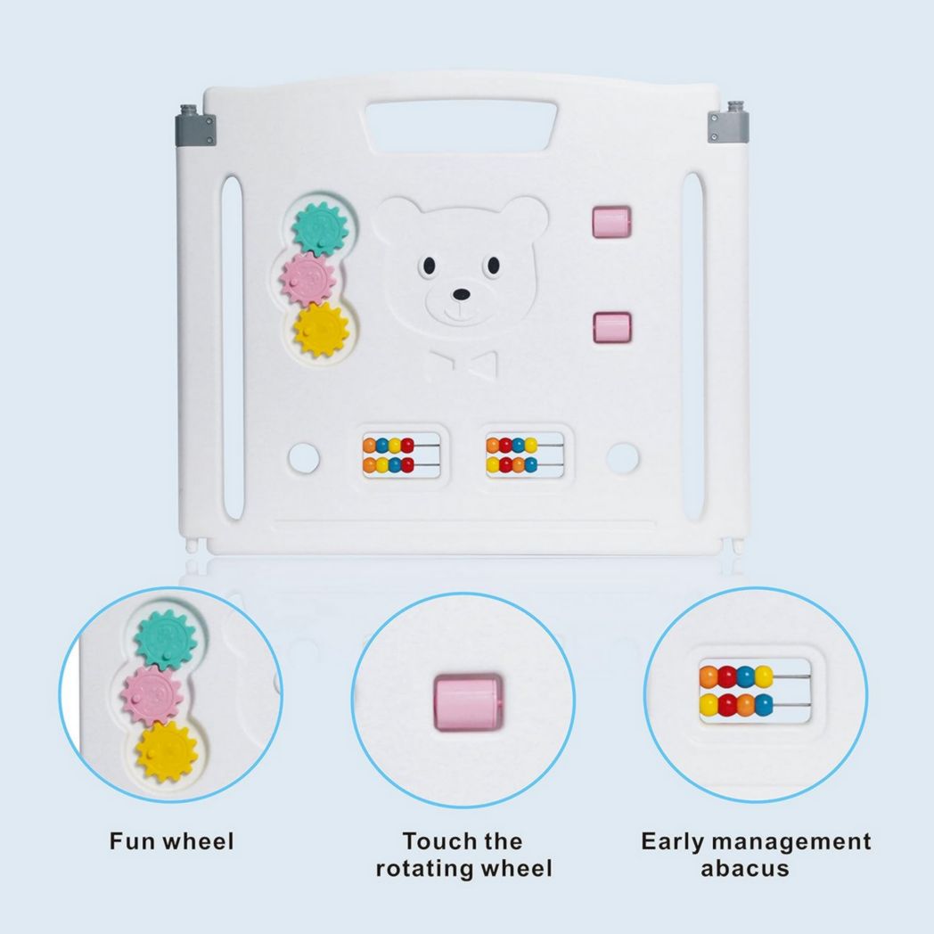 Parc bébé modulaire Gupamiga 150 x 180 cm, Parc enfant, Parc bébé, Blanc