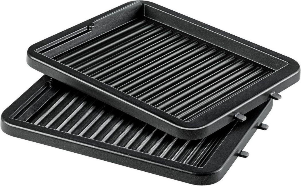 Gaufrier 4 en 1 Tefal noir/acier inoxydable