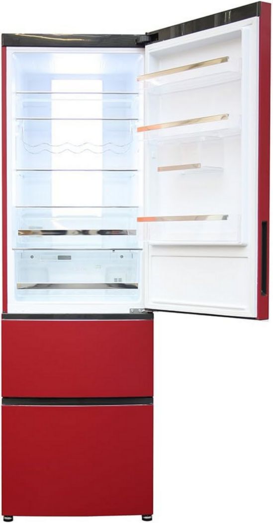 Réfrigérateur/Congélateur Haier A2FE735CFJ - Efficacité énergétique A++ - Hauteur : 190 cm - Capacité : 347 l - Tiroirs de congélation 3D - Aspect inox.