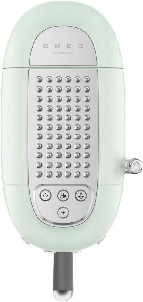 Smeg, ECF02CREU Machine à expresso manuelle, système Thermoblock et buse vapeur, 4 fonctions expresso, plateau amovible, porte-filtre, réservoir d'eau 1 L, dimensions compactes, 1350 W, couleur crème