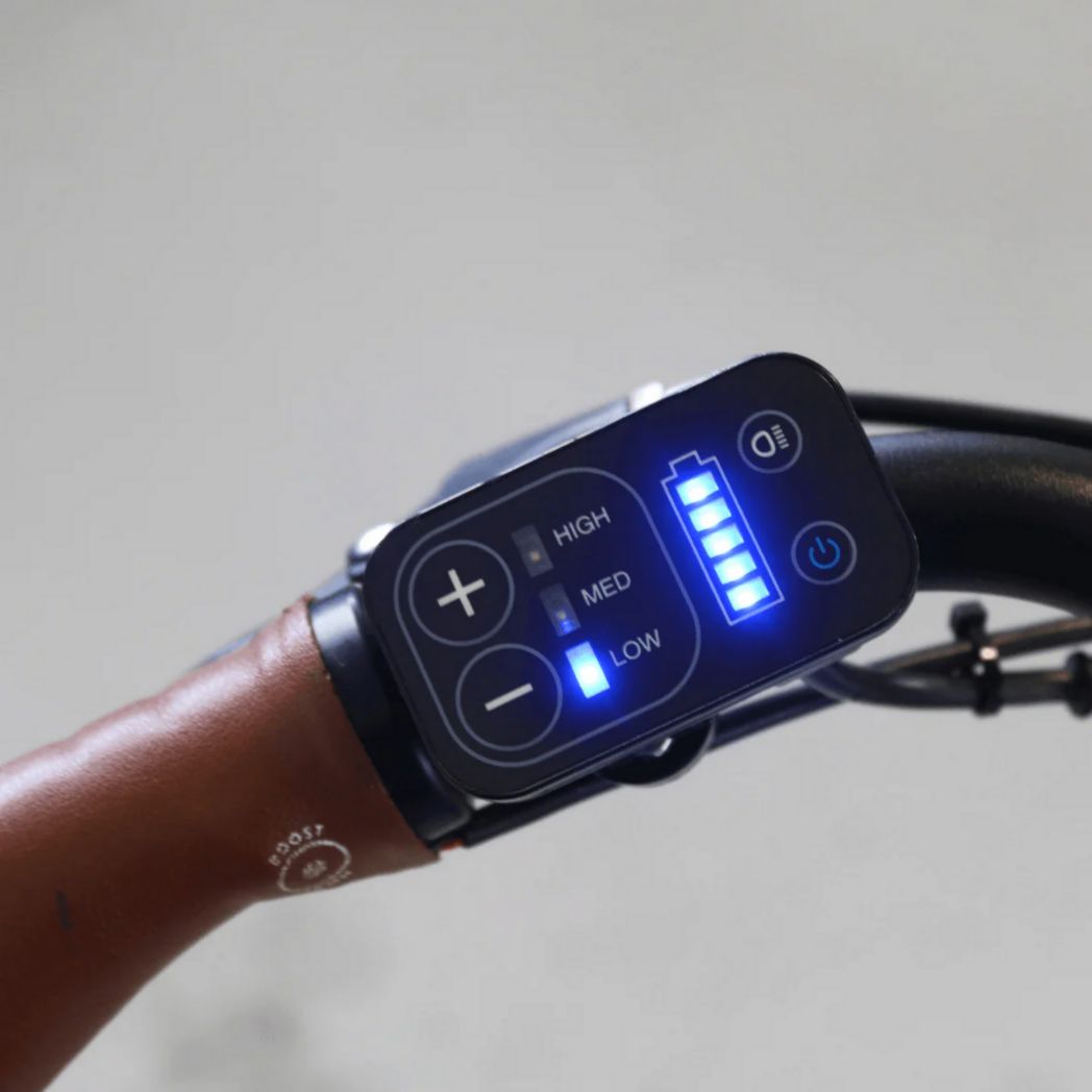 Vélo électrique Moov'In City D8 26 bleu