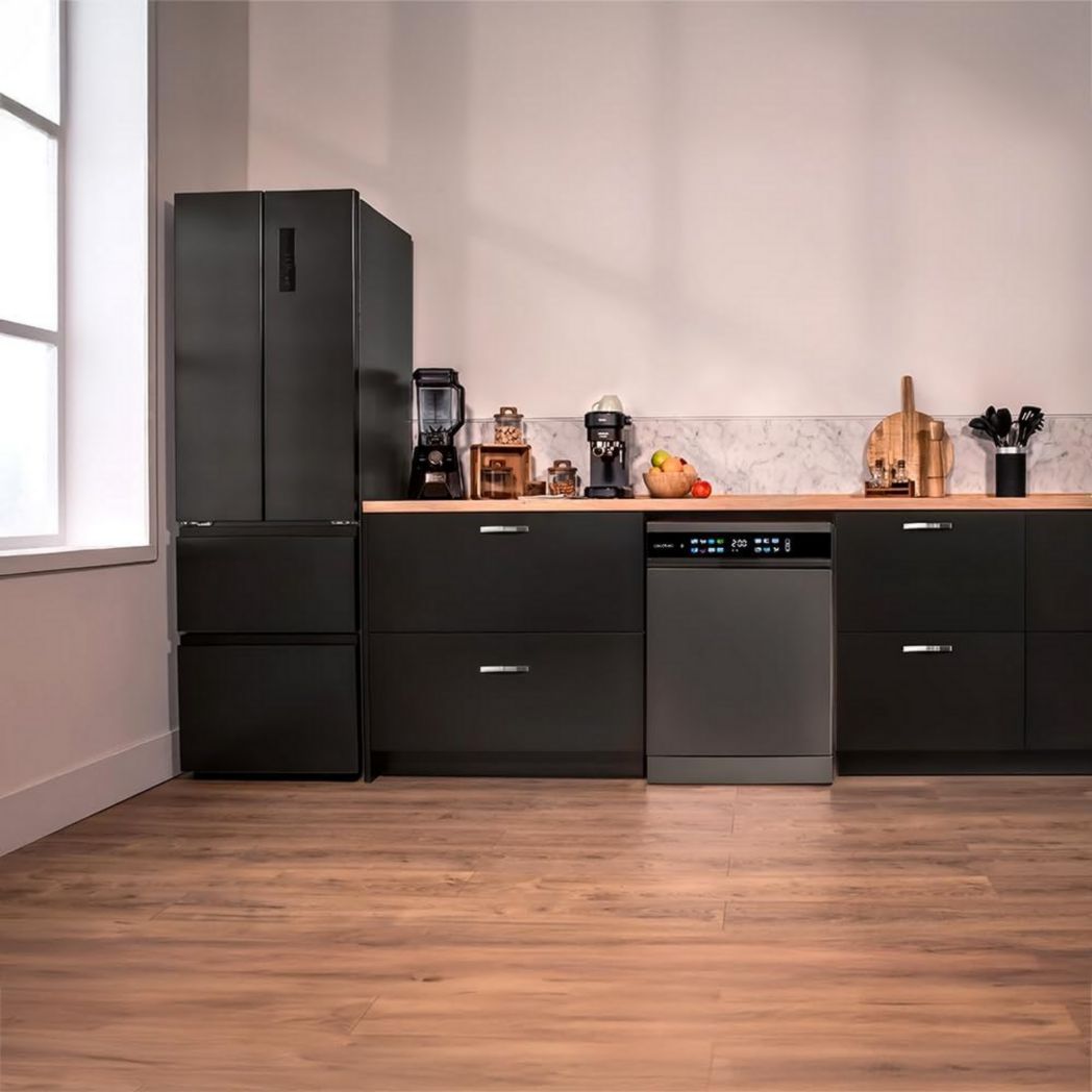 Lave-vaisselle Cecotec 60cm Bolero Aguazero 6700 B Lave-vaisselle blanc, 15 couverts, Classe B, moteur Inverter Plus, O2 Dry, Lavage Dual Zone, Plateau réglable, Turbo Dry+ et Demi-charge.