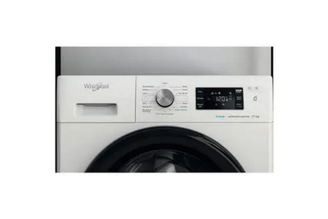 Lave-linge frontal Whirlpool FFBD11469BVFR, blanc, 11 kg, 1 400 tr/min