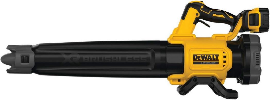 Souffleur sans balais DEWALT XR 18 V 5 Ah Li-Ion - Souffleur électrique portatif sans fil - Volume d'air de 450 pi³/min - Vitesse de 200 km/h - 3,1 kg DCMBL562N-XJ