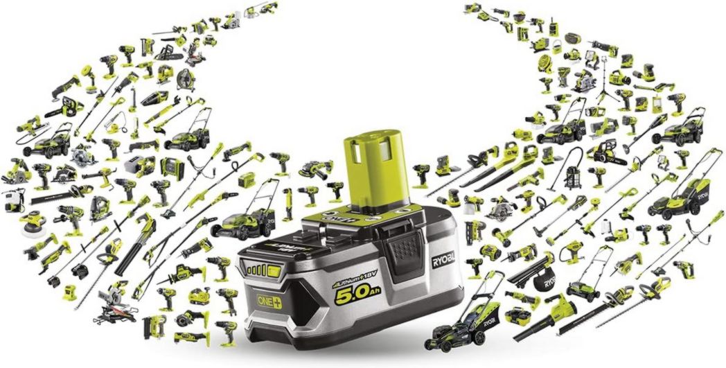 RYOBI - Souffleur aspirateur broyeur sans fil 18 volts ONE+, sans balais - 201 km/h (livré sans batterie) - OBV18