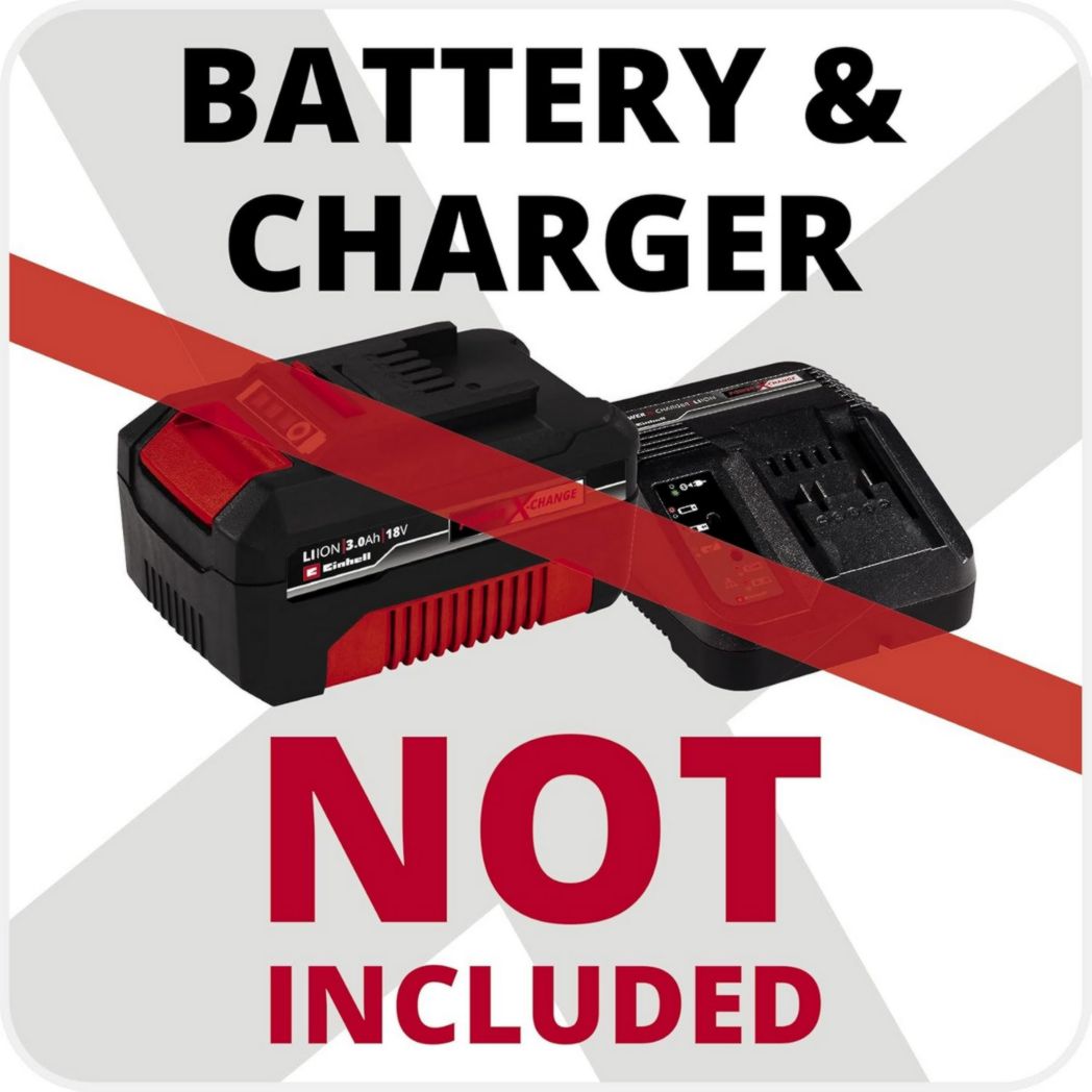 Tondeuse à gazon sans fil Einhell GE-CM 18/30 Li Kit Power X-Change (18 V, largeur de coupe 30 cm, surface recommandée 150 m²) Livrée avec batterie 3,0 Ah et chargeur