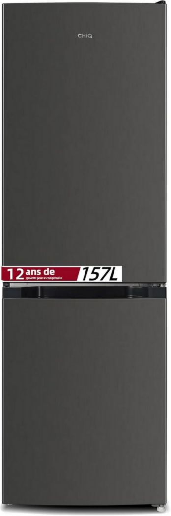 Réfrigérateur congélateur inférieur CHIQ FBM157L42 157 L (109 + 48), largeur 47 cm, Low Frost, 39 dB, portes réversibles, garantie 12 ans sur le compresseur