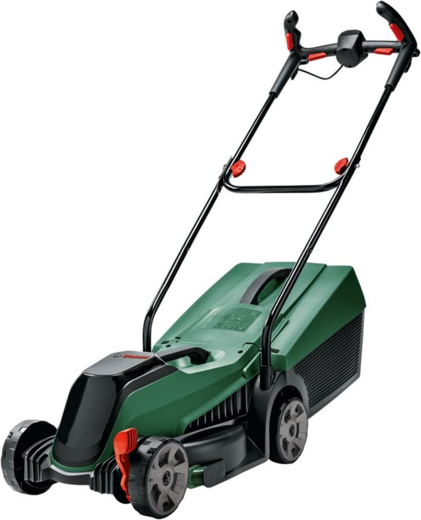 Tondeuse à gazon sans fil Bosch CityMower 18V-32-300 (18 V, 1 batterie 4,0 Ah, moteur sans balais, largeur de coupe : 32 cm, tond jusqu'à 300 m², dans un carton)