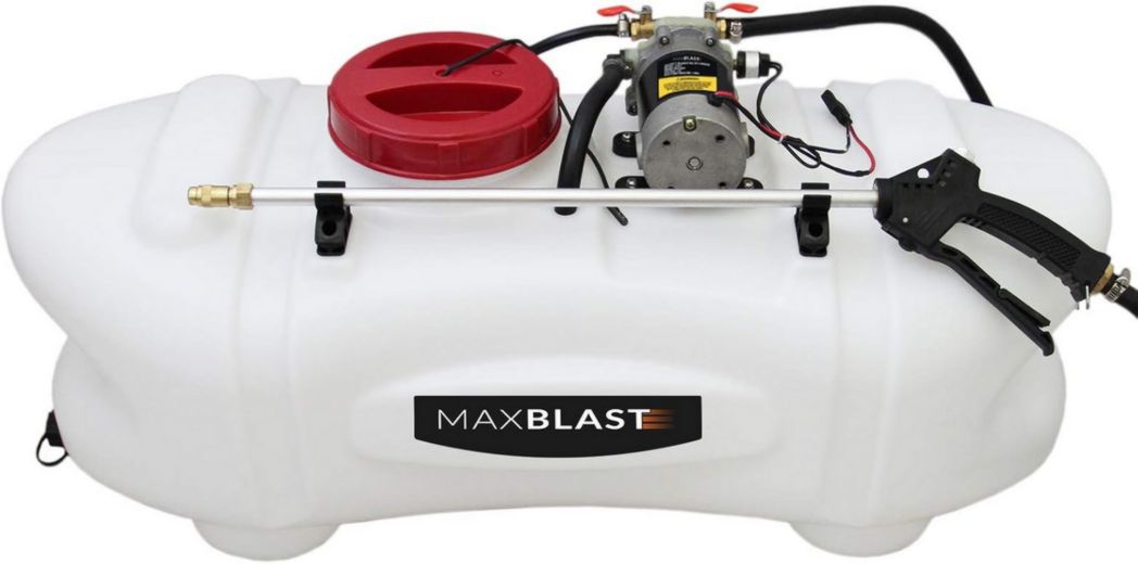 Pulvérisateur agricole pour quad ATV, rampe de 100 L avec 6 buses, pulvérisateur 12 V et accessoires - Engrais, pesticides, agriculture