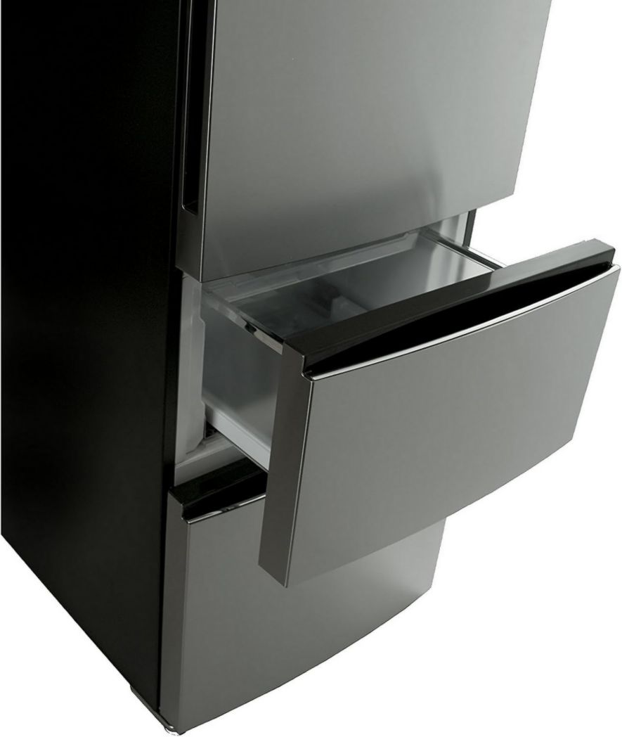 Réfrigérateur/Congélateur Haier A2FE735CFJ - Efficacité énergétique A++ - Hauteur : 190 cm - Capacité : 347 l - Tiroirs de congélation 3D - Aspect inox.