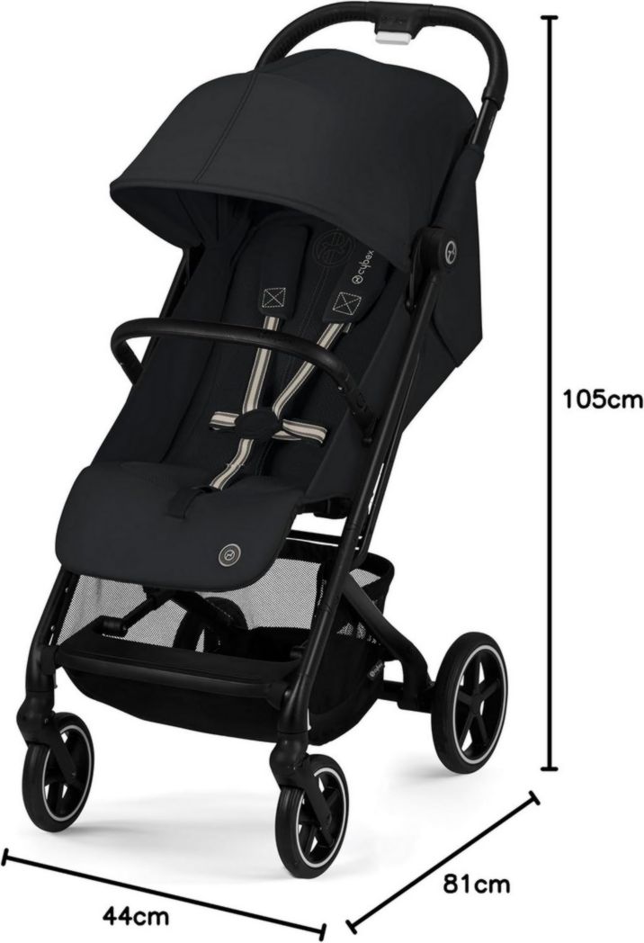 Cybex Beezy BLK B/Beige Amande-beige PU1