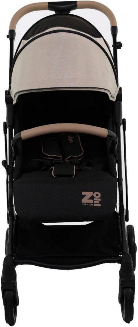 Poussette compacte CASSY 6-48 mois, légère et maniable - pliage d'une seule main - Sac de transport et porte-gobelet inclus - Nania (gris)